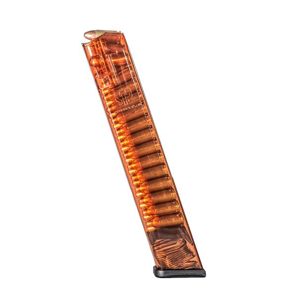 Elite Tactical Systems 17rd 9mm mag for Glock - 31, Orange